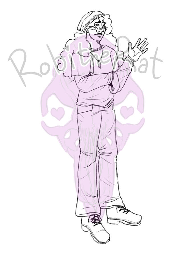 Astrid (OC) Linework